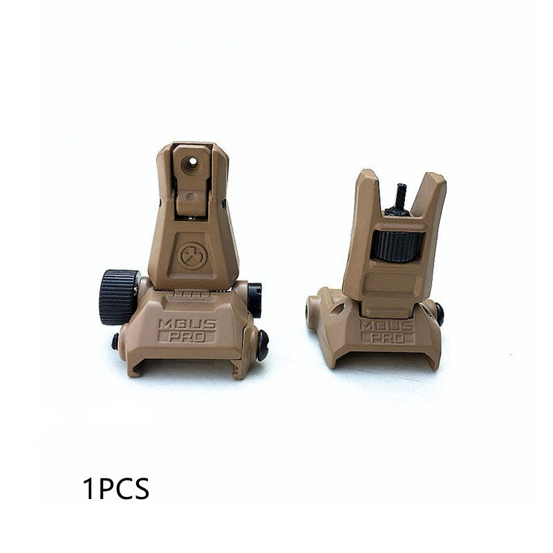 Metal mechanical sight folding sight door