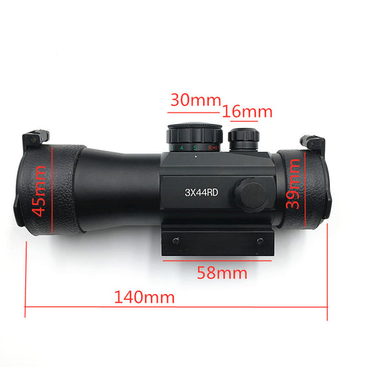 Red and green dot sight