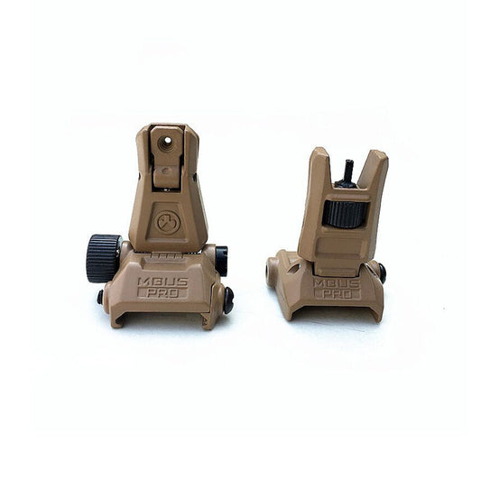 Metal mechanical sight folding sight door