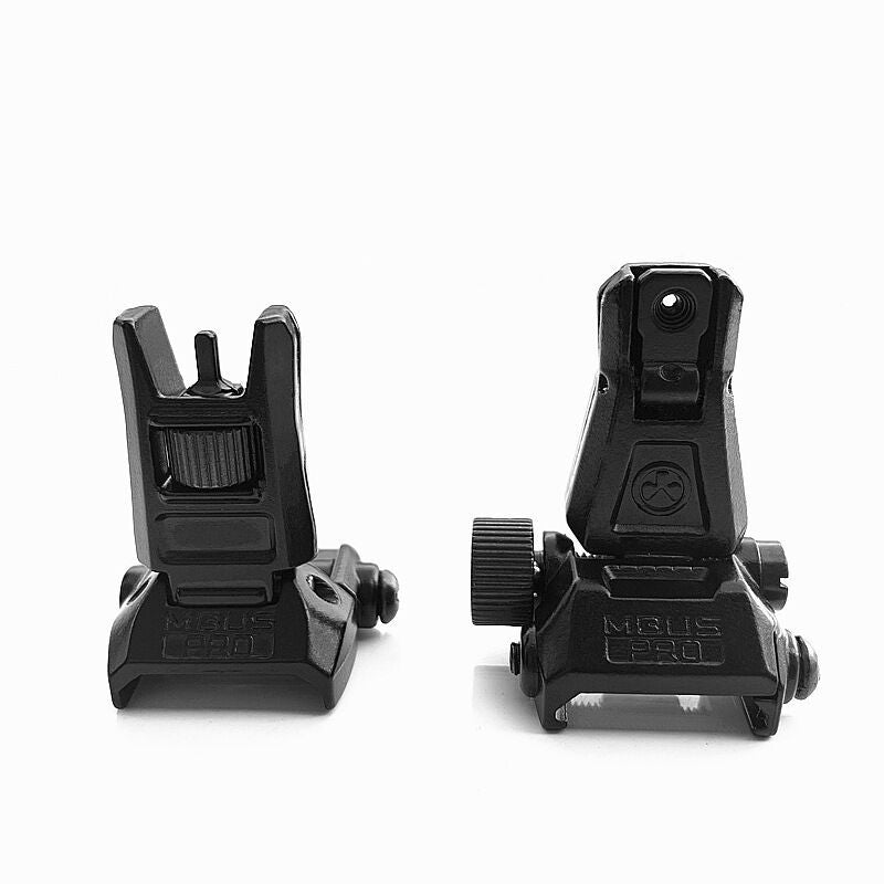 Metal mechanical sight folding sight door